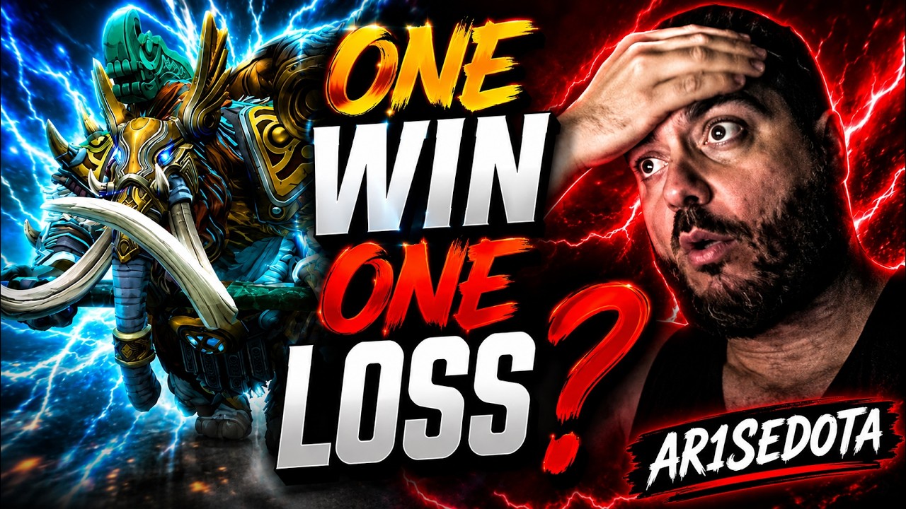 One Easy Game, One Hard Game? 🧲 Ar1se Magnus God Mode Activated! Dota 2 Highlights !!