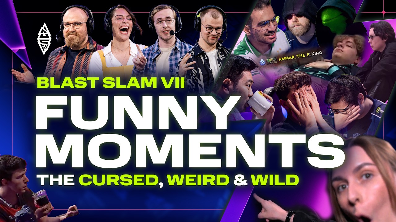 FUNNIEST MOMENTS | BLAST SLAM VII: Copenhagen Dota 2 Highlights