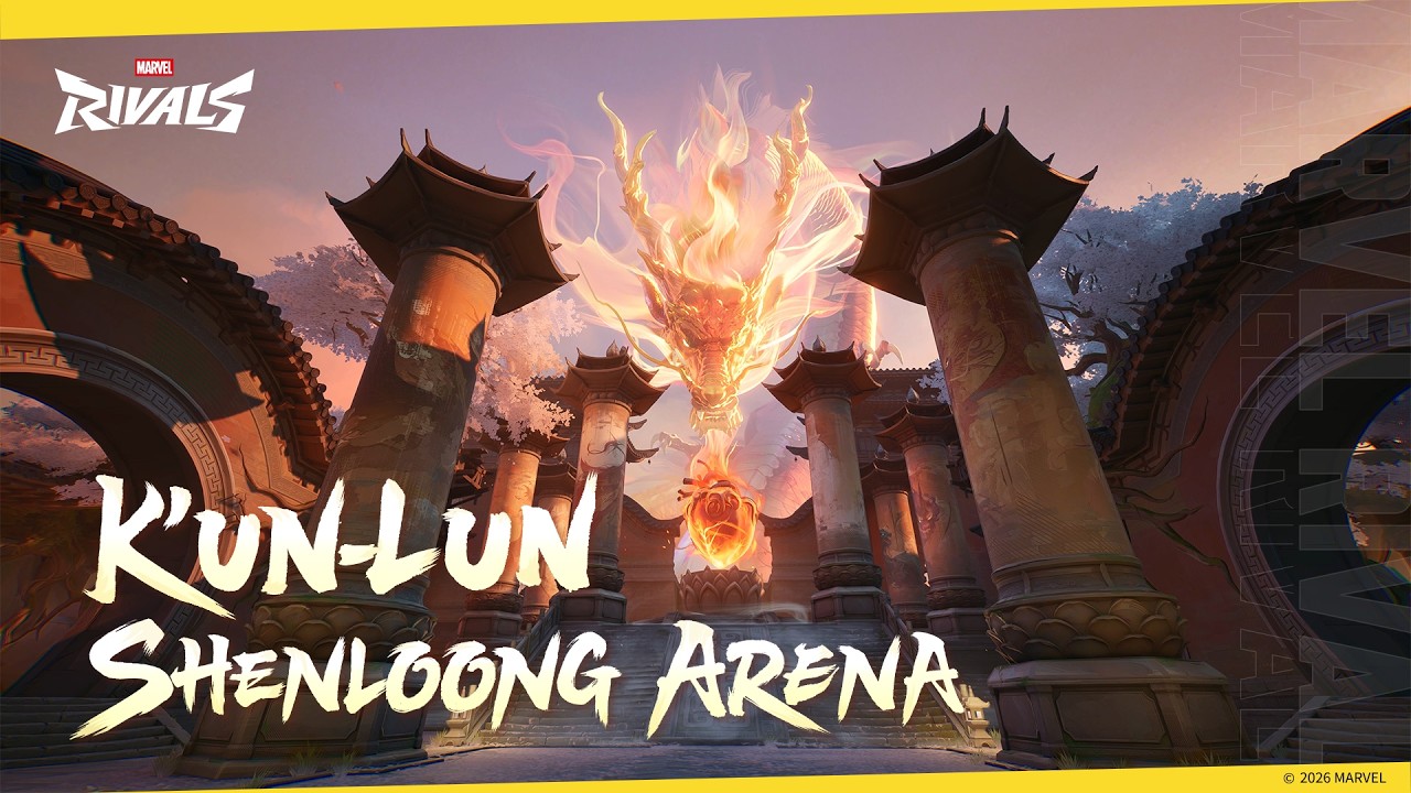 K'un-Lun: Shenloong Arena | Map Reveal | #marvelrivals