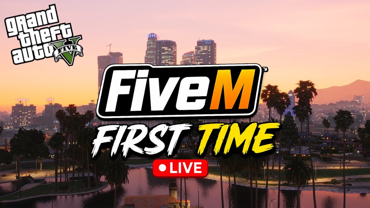 My First Day On FiveM... LIVE!