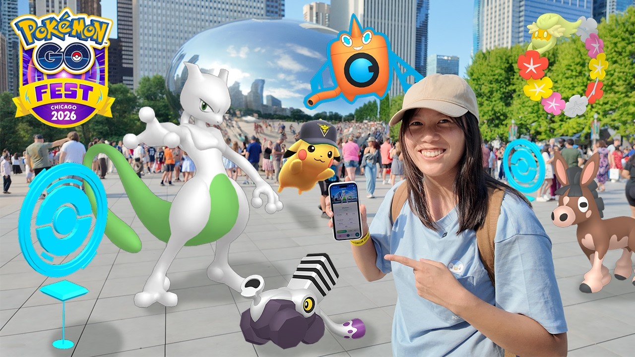 Catching my first shiny Mewtwo at Chicago Go Fest | Vlog
