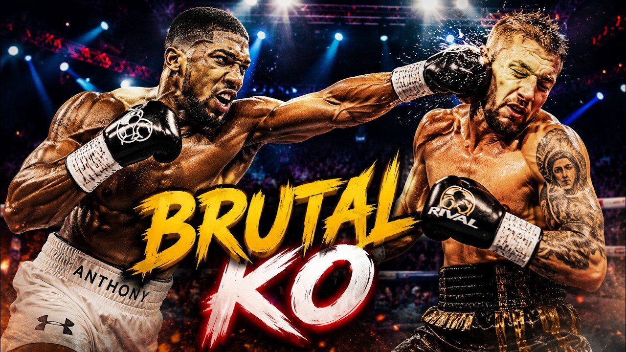 Anthony Joshua vs Kristian Prenga – Full Fight Highlights | Brutal KO & Fight Analysis 🔥 background
