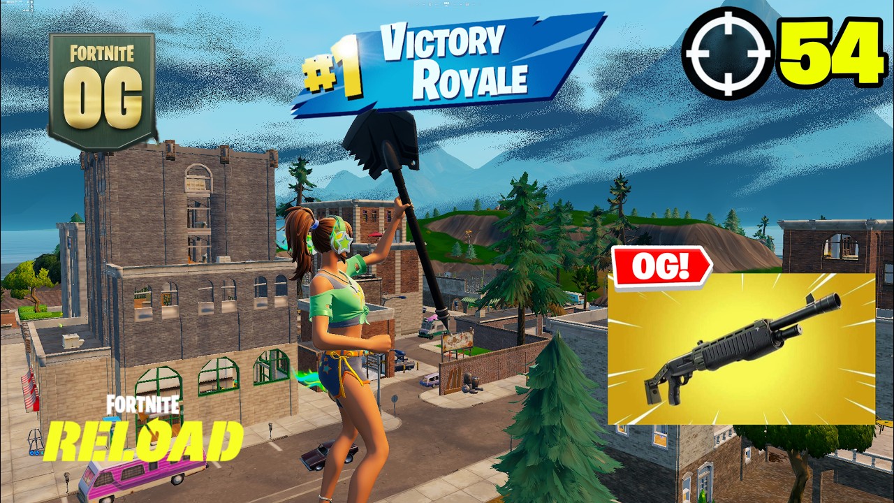 54 Elimination Solo "RELOAD” Gameplay Wins (Fortnite Chapter 7 PS5 Controller)