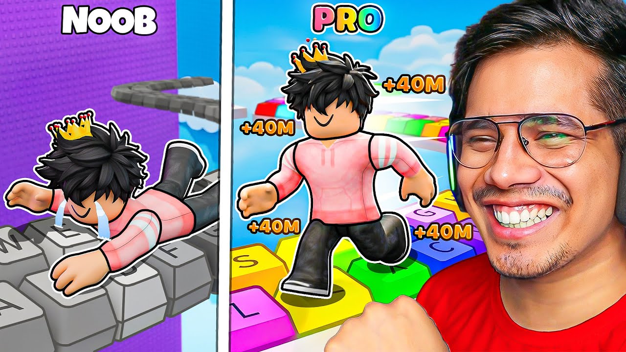 NOOB TO PRO IN KEYBOARD ESCAPE ROBLOX 😱