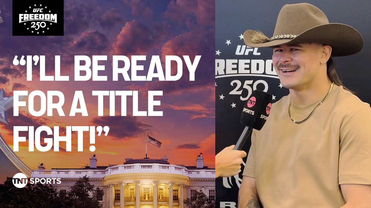 Diego Lopes on upcoming fight vs Steve Garcia and wanting to fight for the title! ЁЯСА #UFCFreedom250