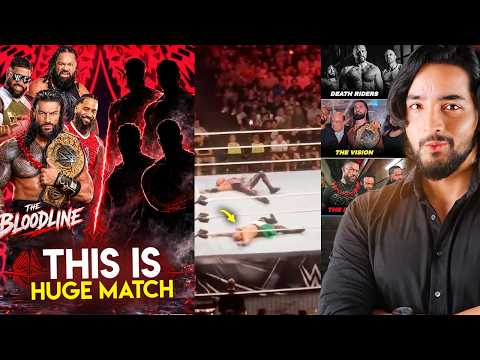 Huge Bloodline Match⚡️🔥...The Shield, WWE Brutally Exposed, WWE Live Event Incident background