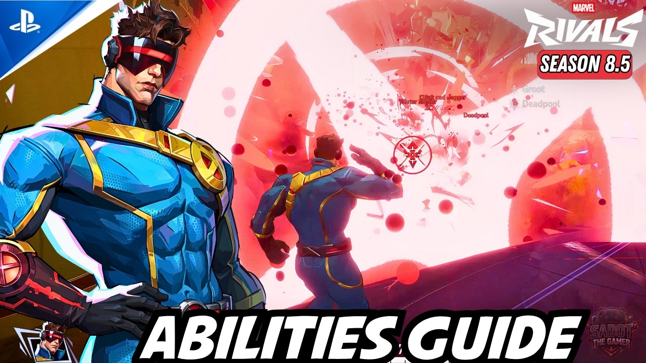 Marvel Rivals FIRST LOOK Cyclops Gameplay & Abilities Showcase