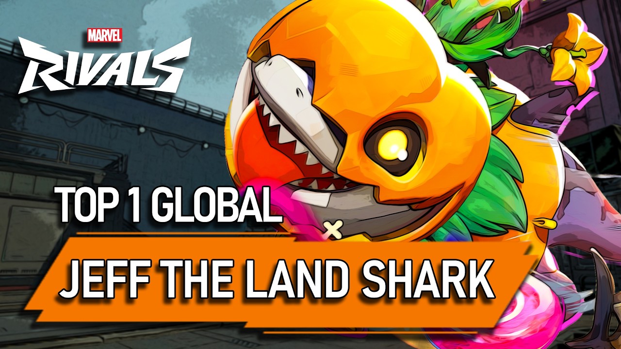 TOP #1 GLOBAL JEFF THE LAND SHARK ! ItzTornado - MARVEL RIVALS PRO
