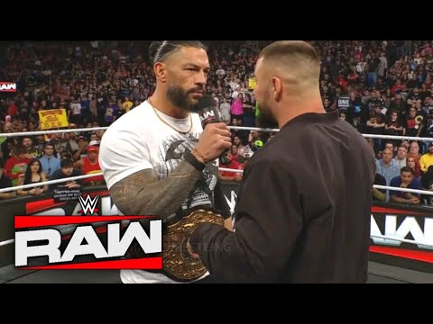 Brown breaker Challenge Roman Reigns Tonight on RAW. background