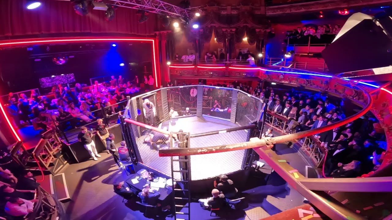 LONDON | ULTRA MMA | DUDU VS CALEB ROSAMOND background