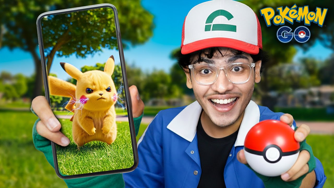 CATCHING POKEMONS IN REAL LIFE
