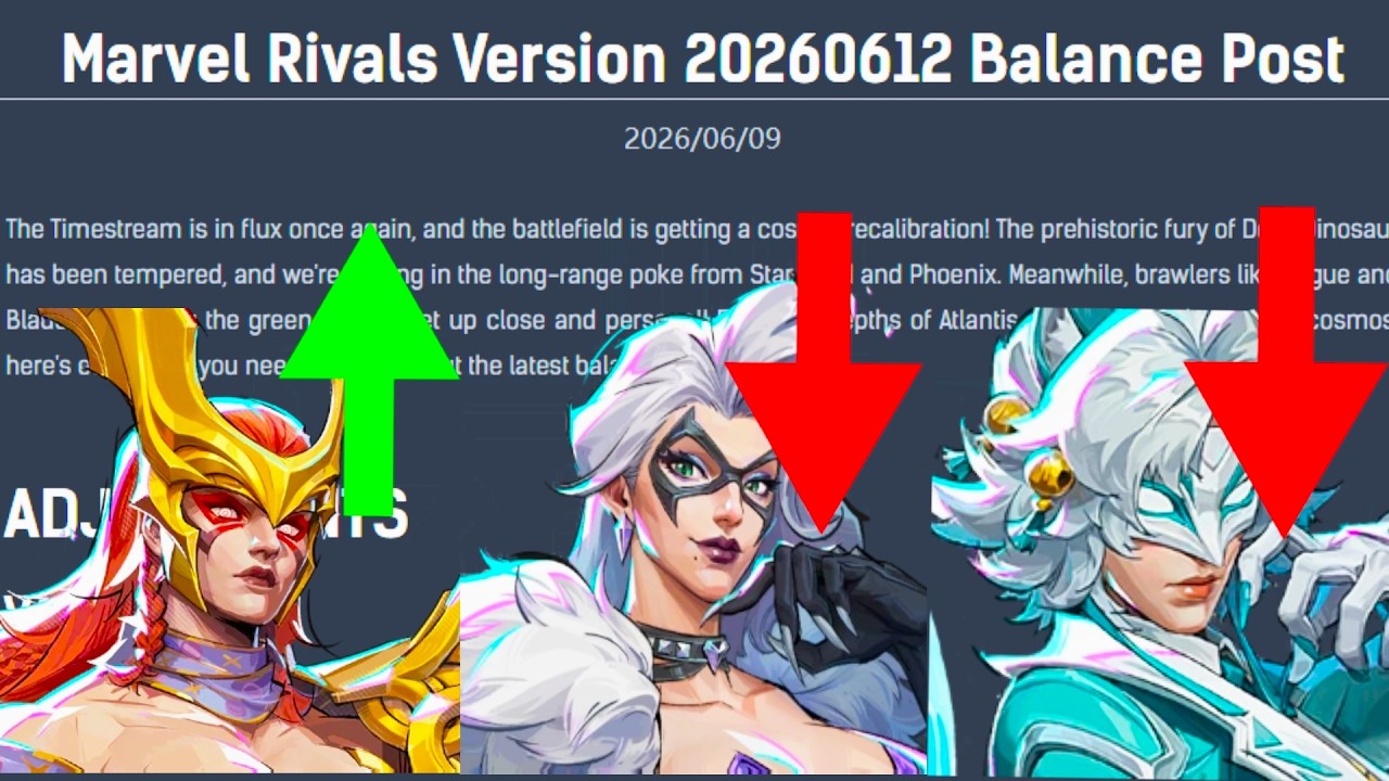 The Season 8.5 Patch Notes Are HERE | Marvel Rivals