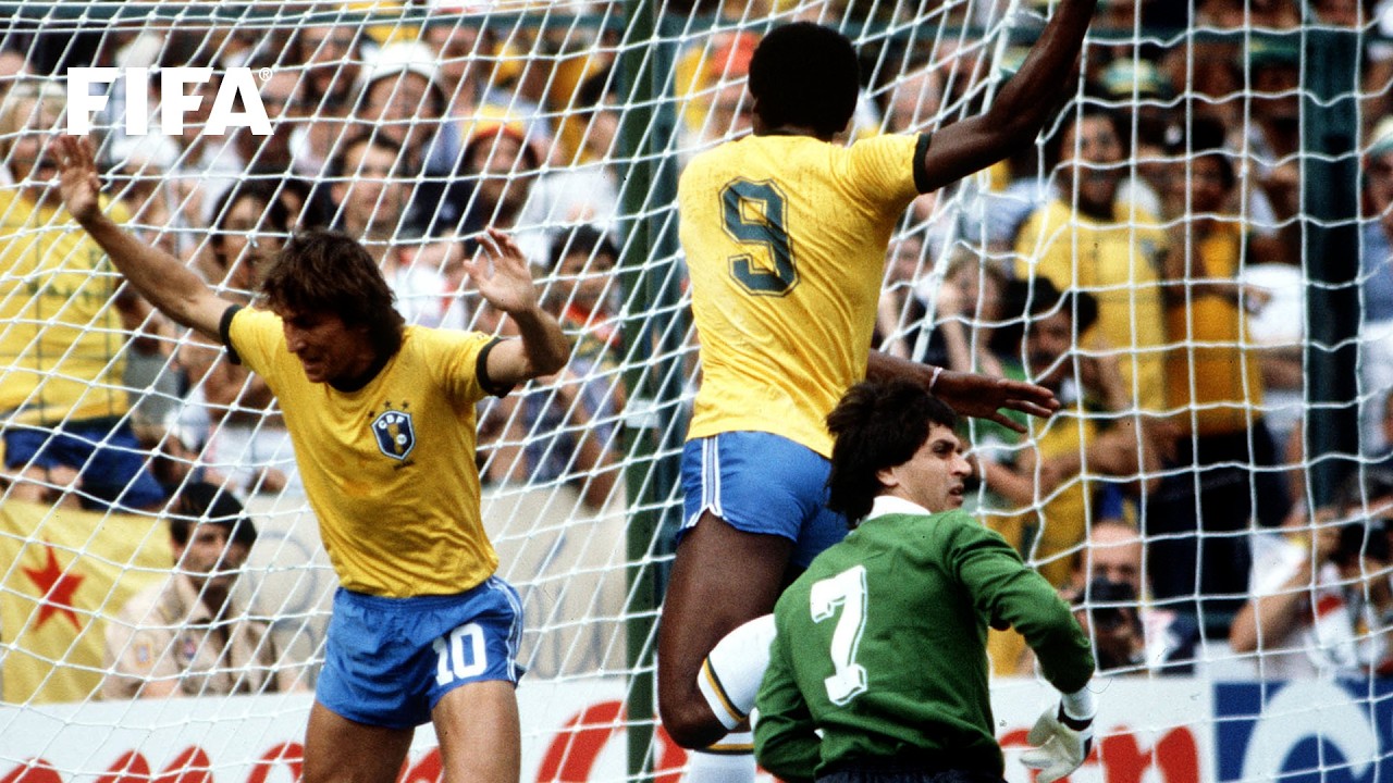 30+ Minutes Of Brazil! Every World Cup Goal (1970-82)