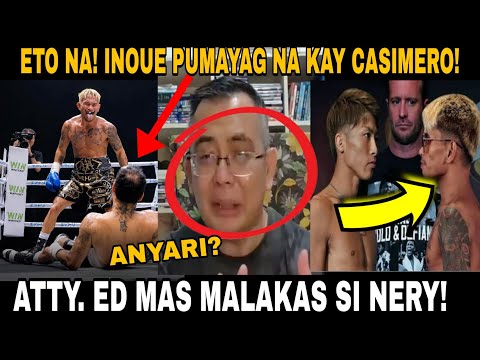 BREAKING! INOUE PUMAYAG NA, LABANAN SI CASIMEROЁЯШ▓! BATIKANG ANALYS ED TOLINTINO NAGULAT SA NANGYARI! background