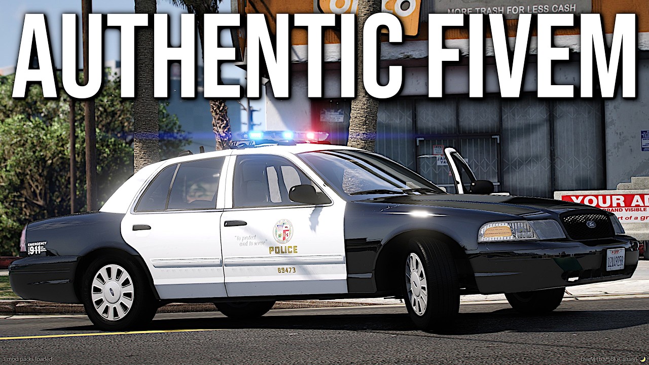 Authentic FiveM Server! LAPD (Also LIVE @Twitch.tv/InvictusLIVE)
