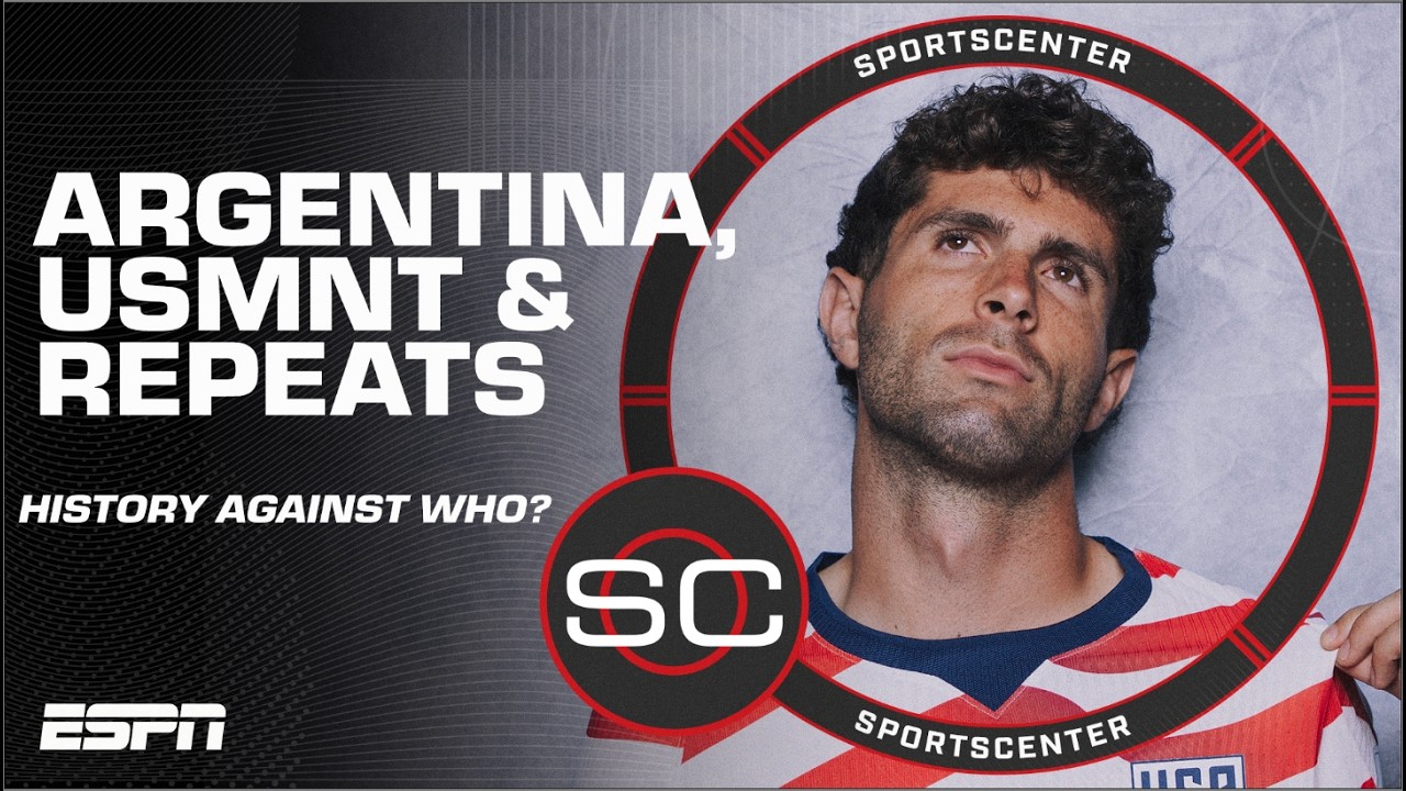 USMNT have the ‘hopes of a nation’ at their feet - Ale Moreno | SportsCenter background