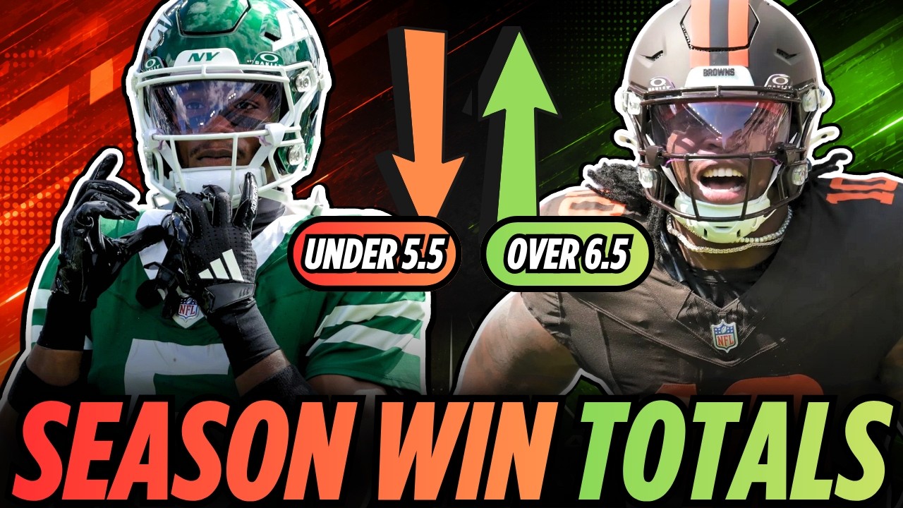 2026 NFL Win Totals | 4 Best Bets to Place Right NOW