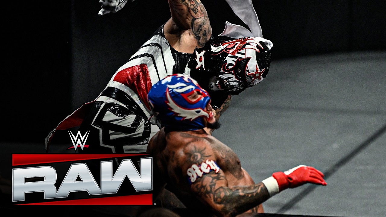 Penta vs. Rey Mysterio | Intercontinental Title Match: Raw highlights, June 8, 2026 background