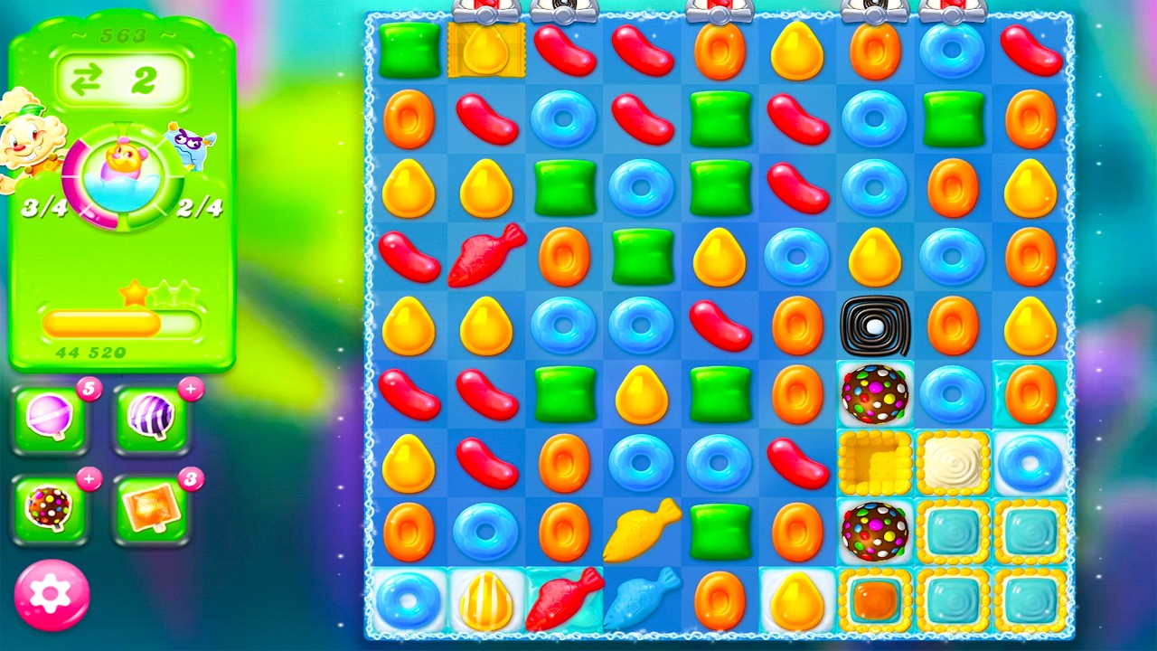 Beating Levels 557 to 563! - Candy Crush Jelly Saga Android Gameplay