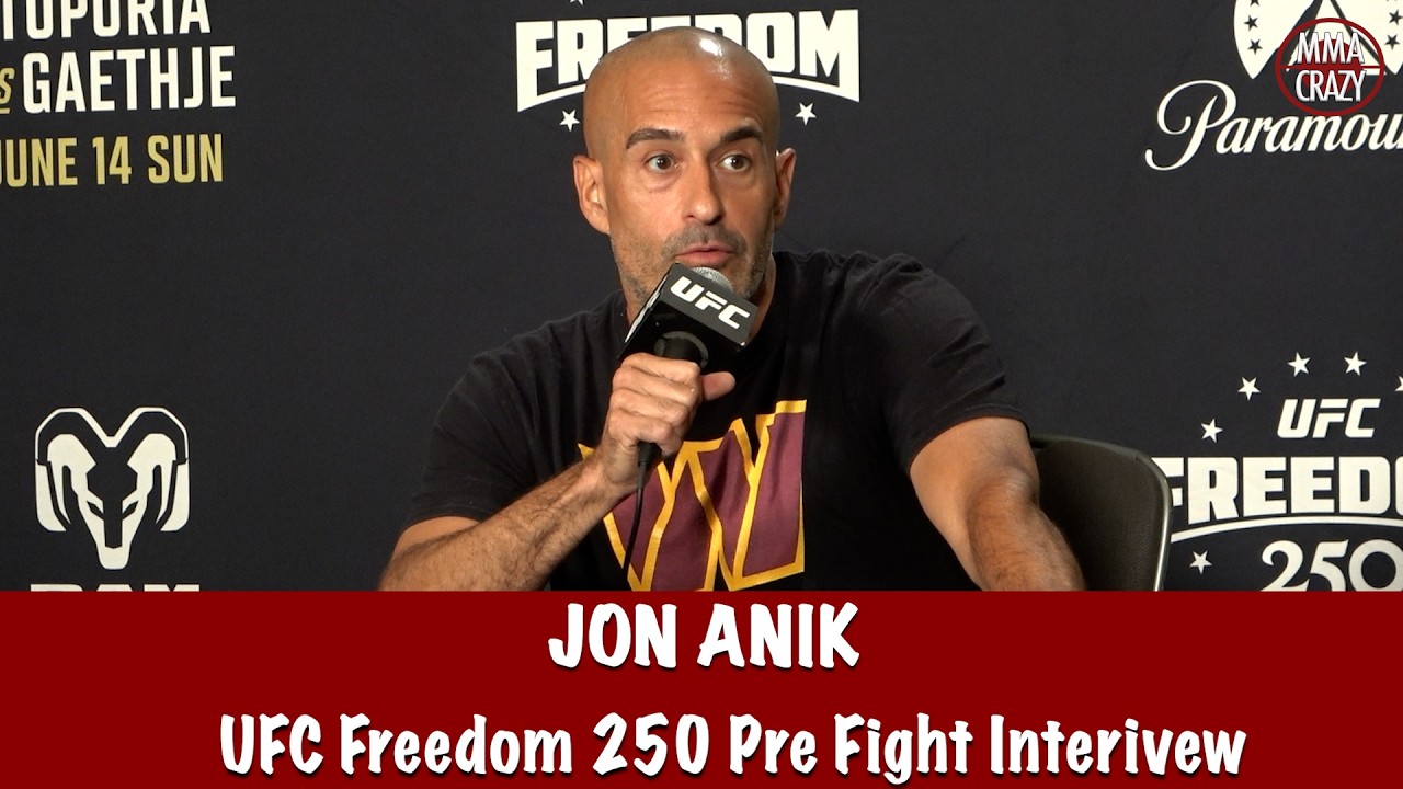 Jon Anik on Alex Pereira GOAT talk, previews UFC Freedom 250 at The White House background