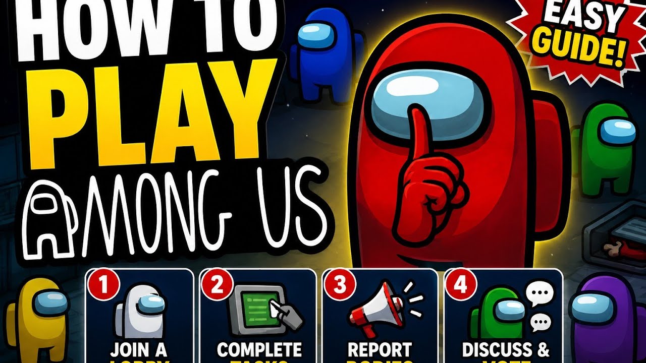 🎮 How to Play Among Us