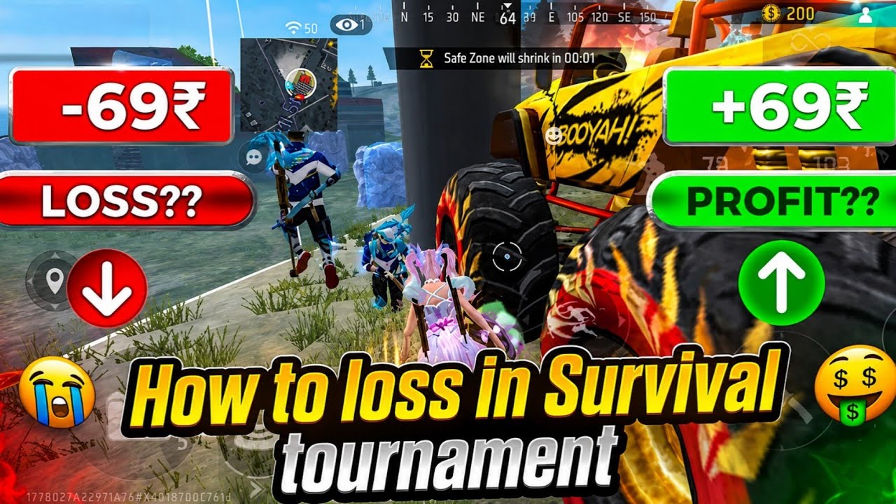 500₹ Challange Gone Wrong 🥵 | Survival Tournament 🏆 | EP 8
