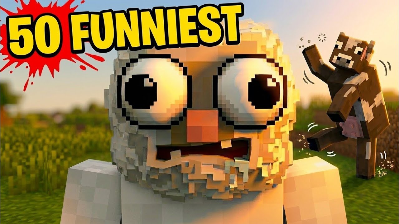 Top 50 Funniest Moments In Minecraft ЁЯШВ