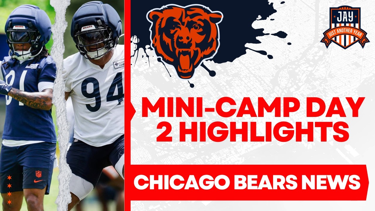ЁЯФеBears Mini Camp Day 2 HIGHLIGHTS: Sweat, Bryant, Thomas & More IMPRESS + Good News Around ODUNZE