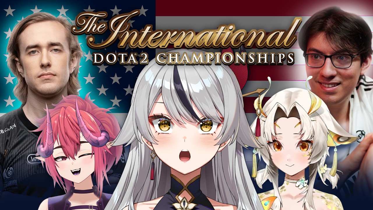 TI NA Open Qualifiers ft. Quinn, Gunnar, Yuzu, & Grape 【DOTA 2】 backdrop