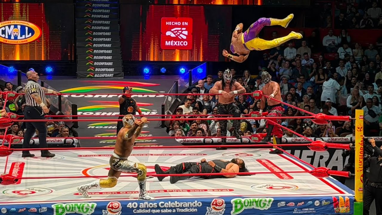 Reporte CMLL: Terribel, Elemental y Explosivo ЁЯЖЪ Fugaz, Valiente Jr y Capit├бn Suic1d4