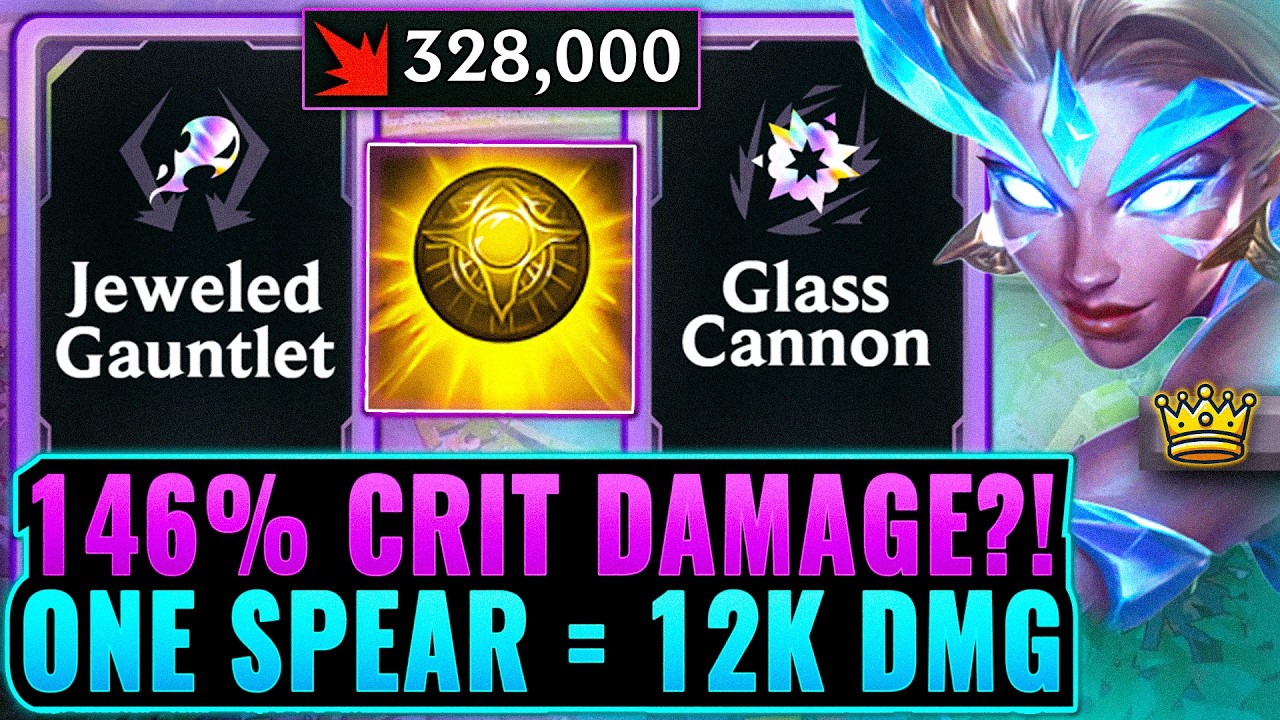 30k Damage Spears: 246% Crit Damage Jeweled Gauntlet Highroll | League Arena Gameplay
