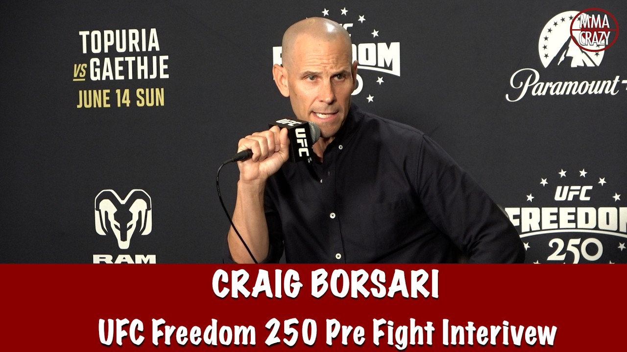 Craig Borsari Responds to weather concerns at UFC Freedom 250 at The White House