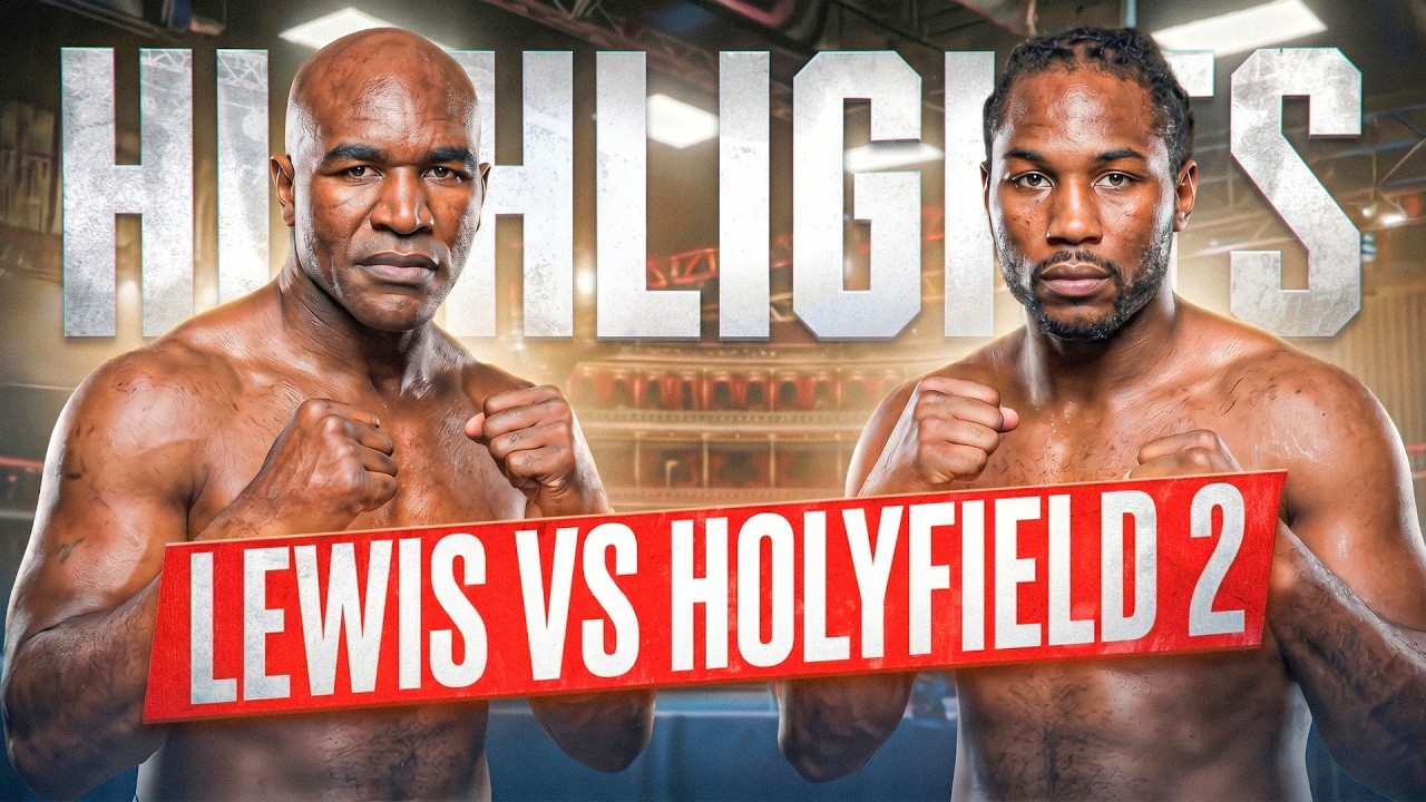 Heavyweight Boxing! Lennox Lewis (UK) vs Evander Holyfield (USA) 2 | Fight Highlights