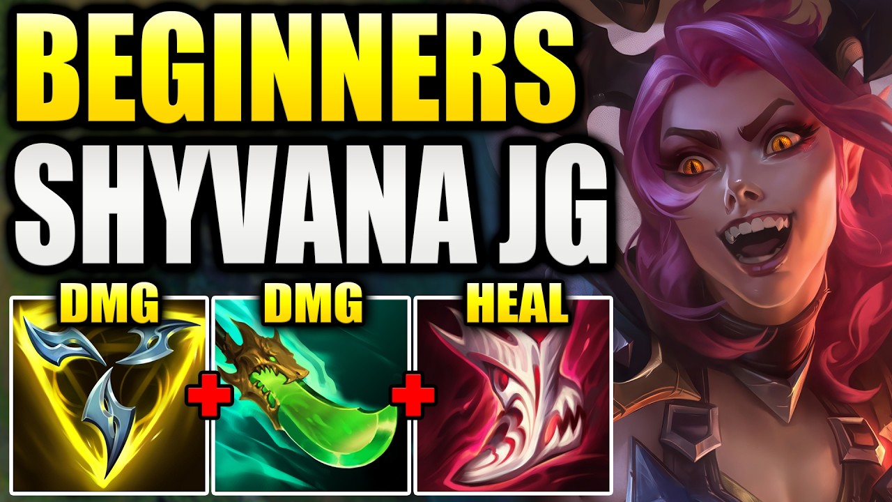 How to SHYVANA JUNGLE For BEGINNERS In S16! (Full Guide)