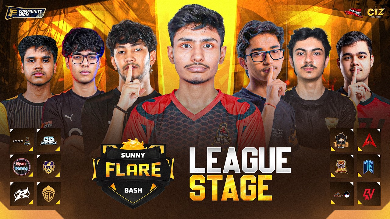 || SFB - LEAGUE STAGE G-2 || CLUTZA ESPORTS || Teams ft - TG , HIND , GODL , NG , TSG , RNX , RNTX..