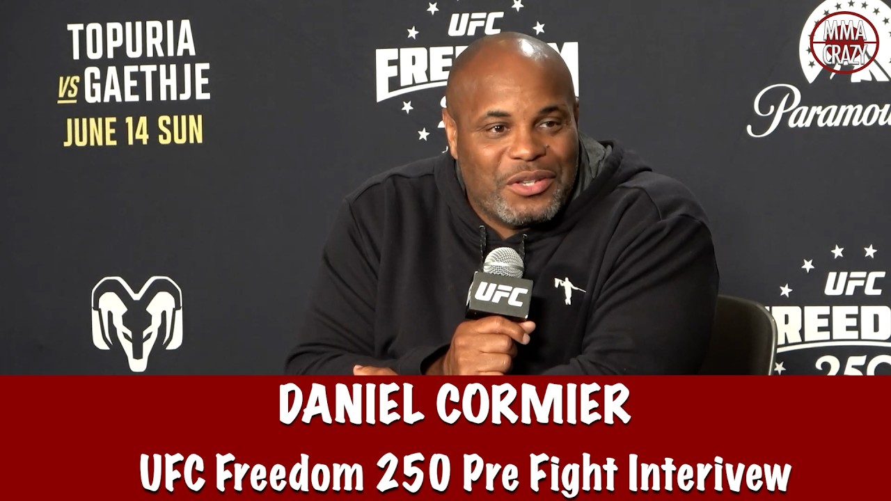 Daniel Cormier breaks down Ilia Topuria vs Justin Gaethje at UFC Freedom 250, speaks on Tom Aspinall