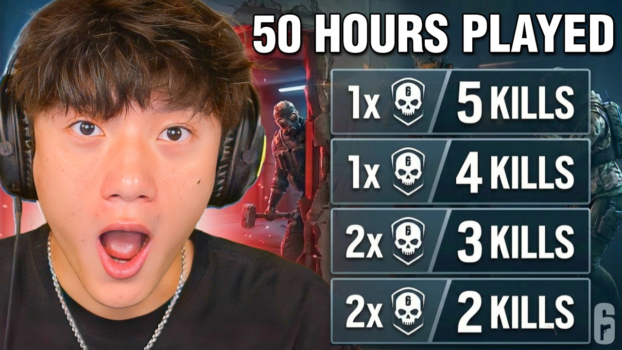 WHAT 50 HOURS OF RAINBOW SIX SIEGE LOOKS LIKE (COPPER TO CHAMPION CHALLENGE)