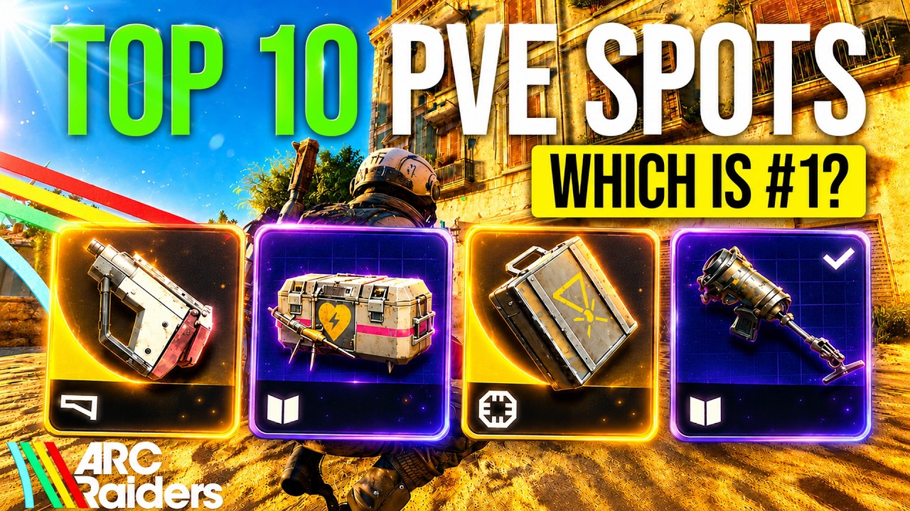 I Ranked The 10 BEST PvE Loot Spots In ARC Raiders! backdrop