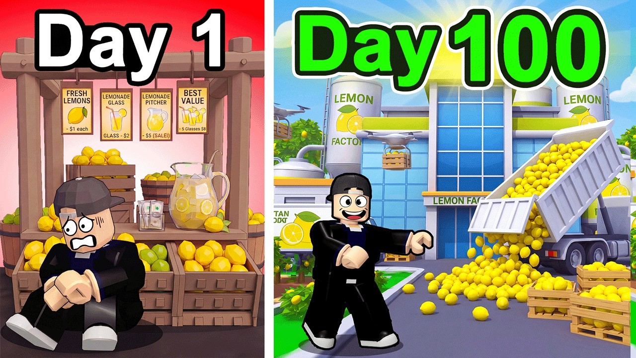 Buying EVERYTHING in Roblox Sell Lemons ЁЯНЛ