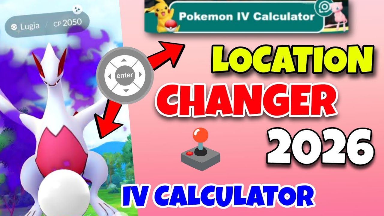 Best Pokémon GO Spoofer 2026 🔥 Location Changer + Free IV Calculator (iOS & Android)