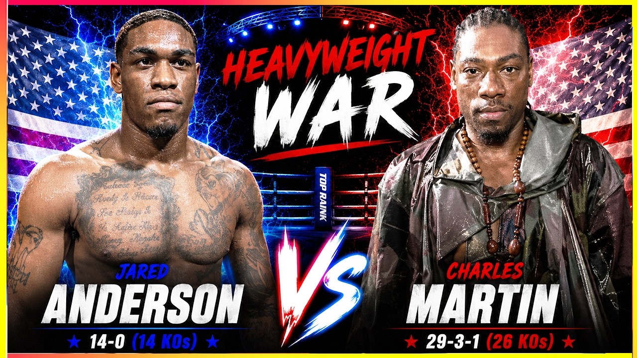 BRUTAL WAR That Shocked The World | Jared Anderson vs Charles Martin