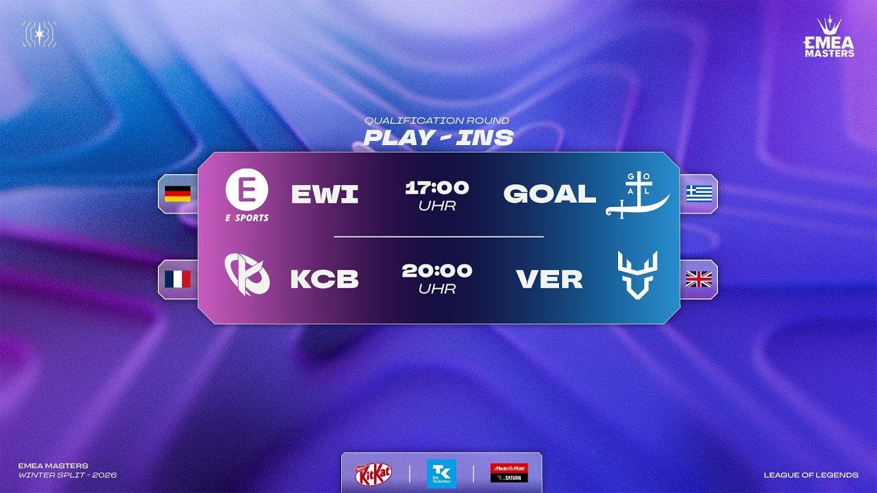 EMEA Masters 2026 Spring | KCB vs VER | Qualification Round | TK PRM
