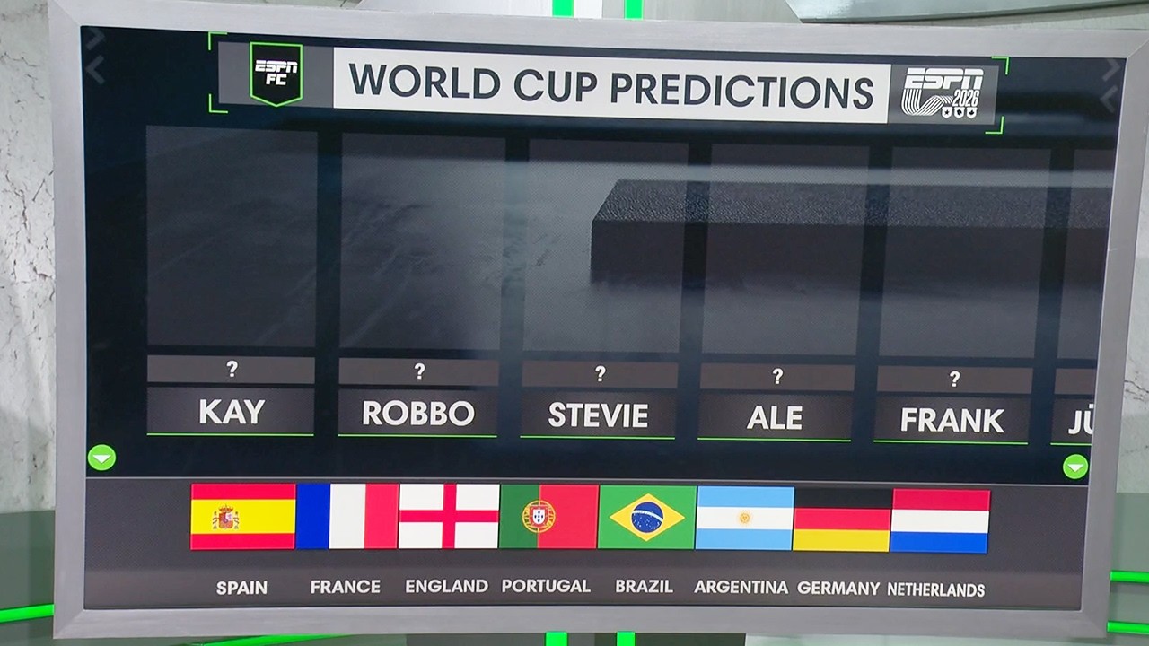 ESPN FC’s 2026 World Cup PREDICTIONS ✍️
