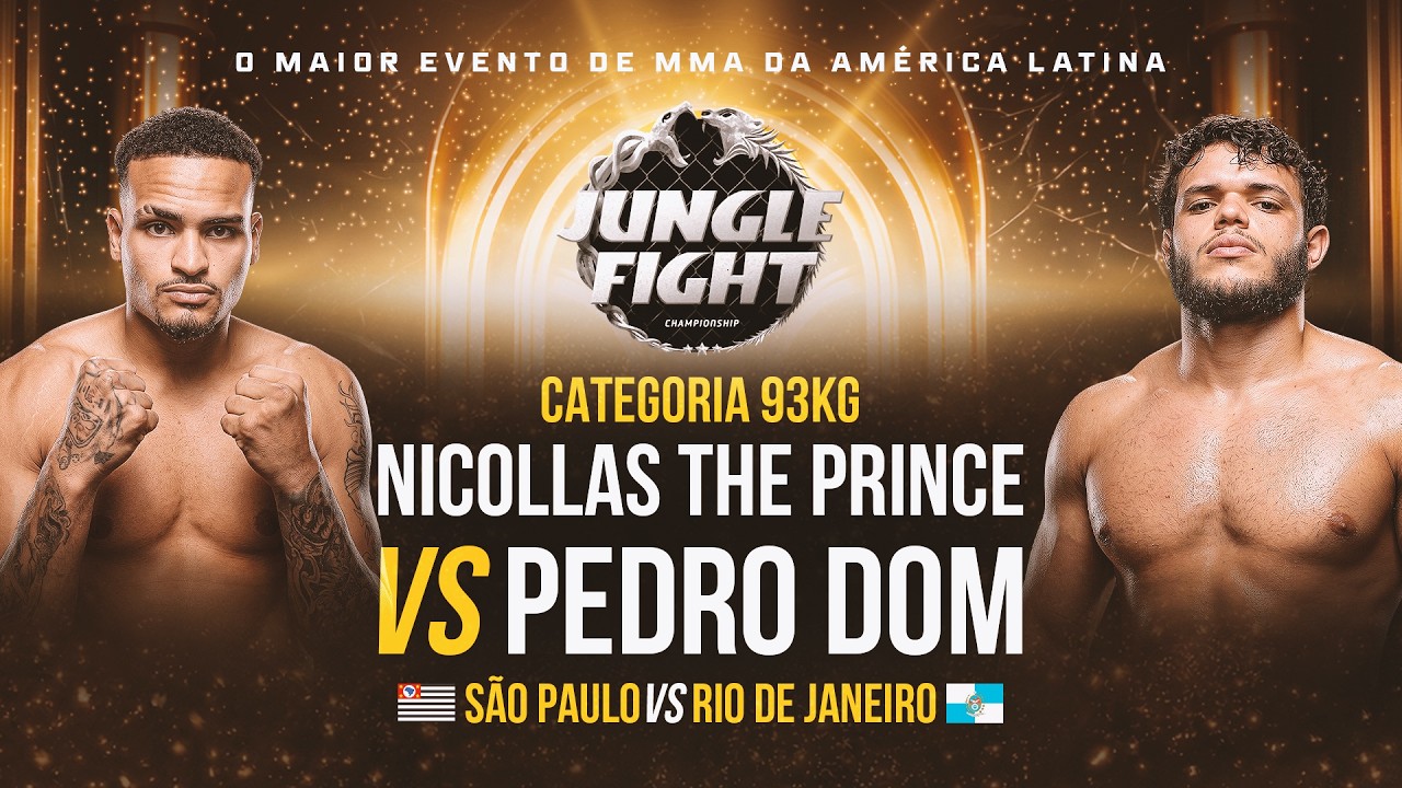 JUNGLE FIGHT 150 l NICOLLAS THE PRINCE X PEDRO DOM