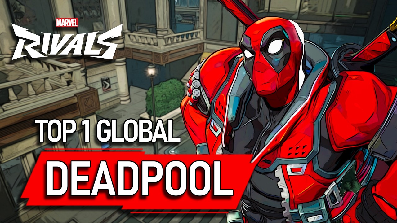 TOP #1 GLOBAL DEADPOOL (STRATEGIST) ! Liquid RPG - MARVEL RIVALS PRO background