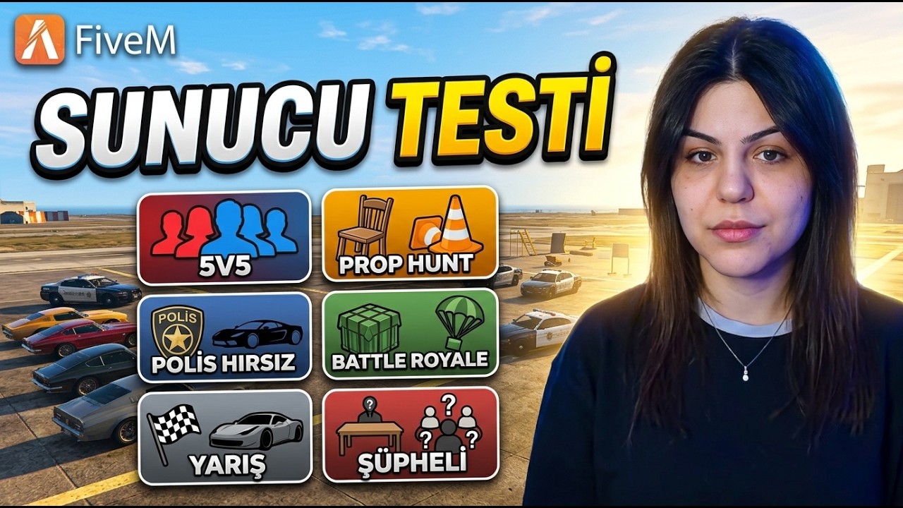 ZEYN, @CyberRulzTv İÇİN HAZIRLANAN FIVEM SUNUCUSUNU TEST EDİYOR!