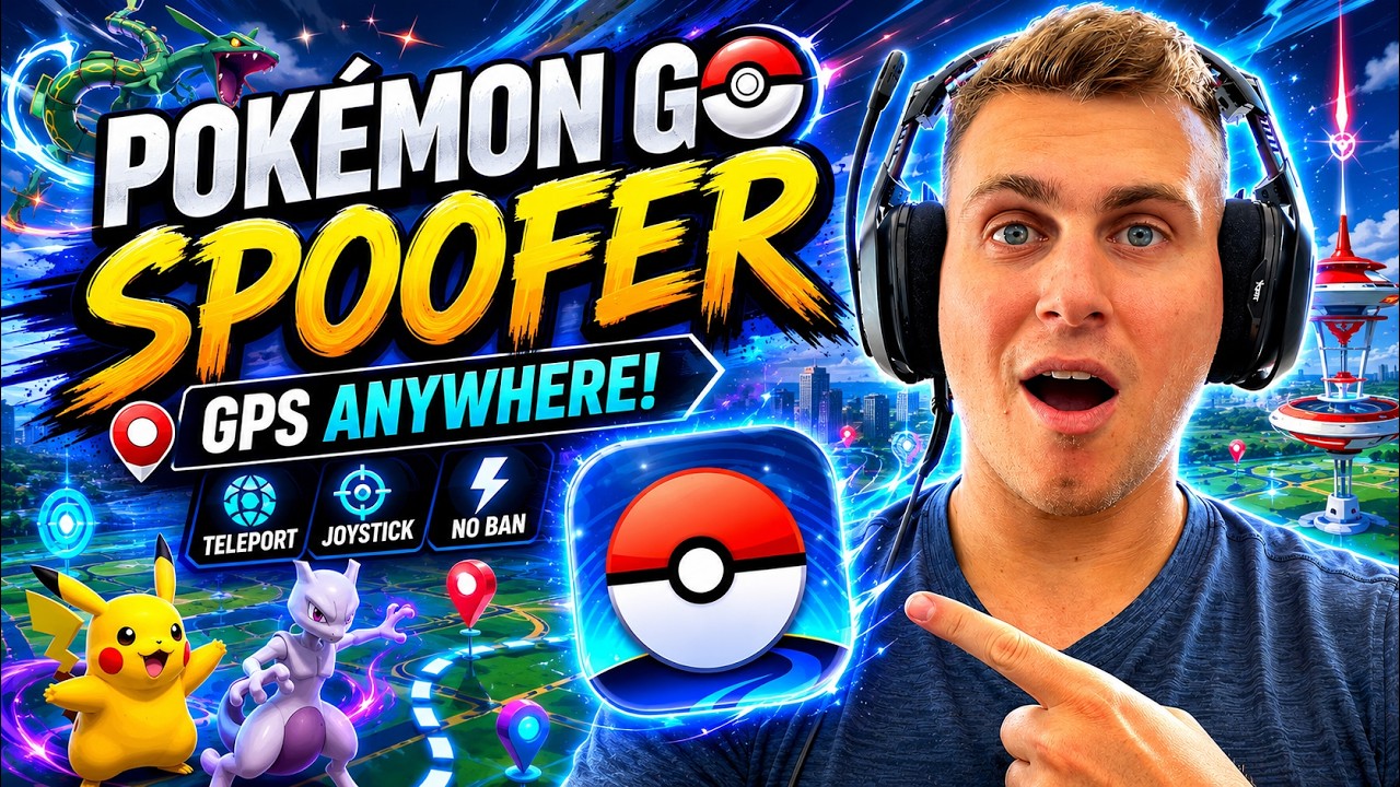 How to Spoof in Pokémon GO in 2026 🔥 iPhone & Android Teleport & Joystick EASY