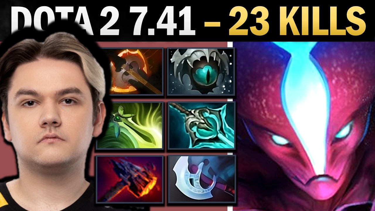 Spectre Dota 2 7.41 with Skadi and Battlefury - Dota 2 Gameplay