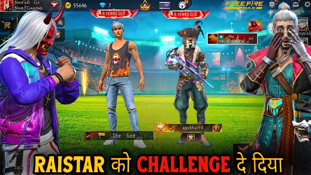 Y GAMING vs RAISTAR ☠️😎 लेकिन Ajjubhai ने Galat Kiya 😭 Garena Free Fire 🔥