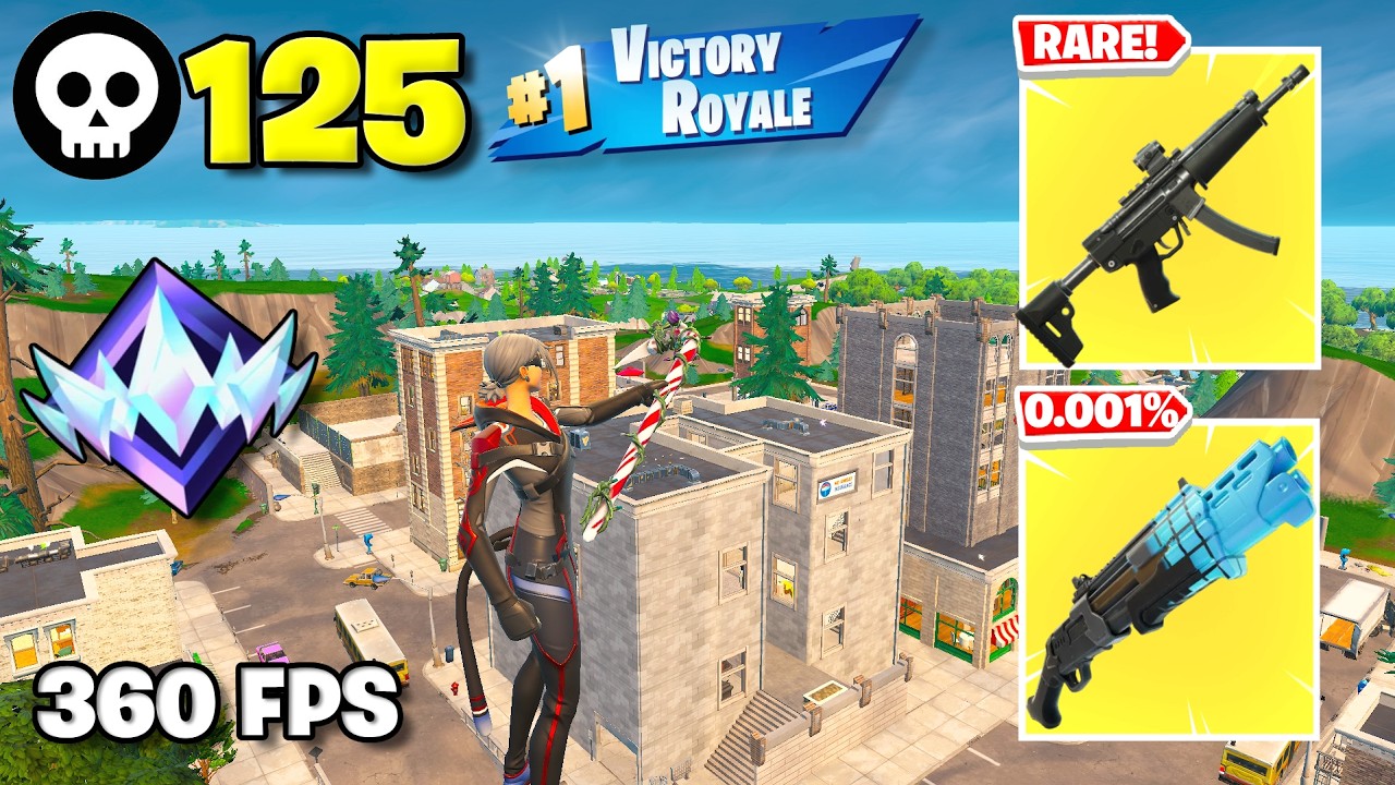 125 Elimination Solo "RELOADโ Gameplay Wins (Fortnite Chapter 7 Season 3 PS5 Controller)
